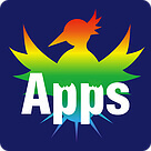 RainbowApps(レインボーアップス)のロゴ